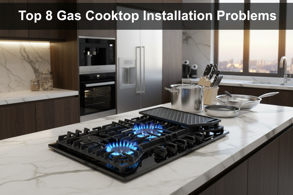 Top 8 Gas Cooktop Installation Problems