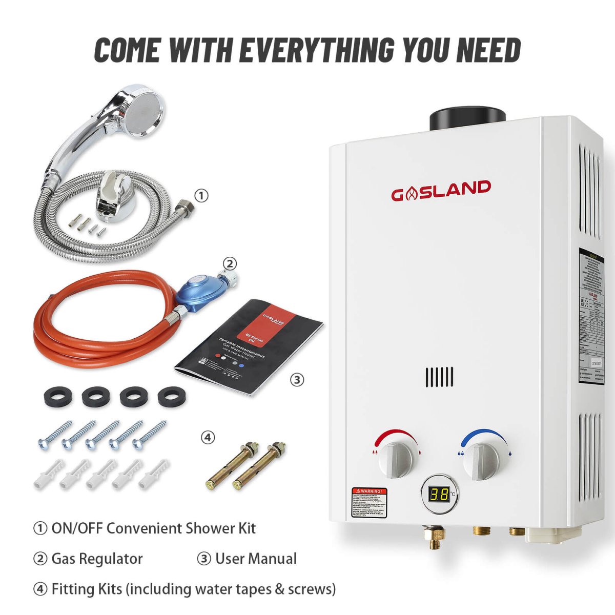 Water Heaters-GASLAND Chef