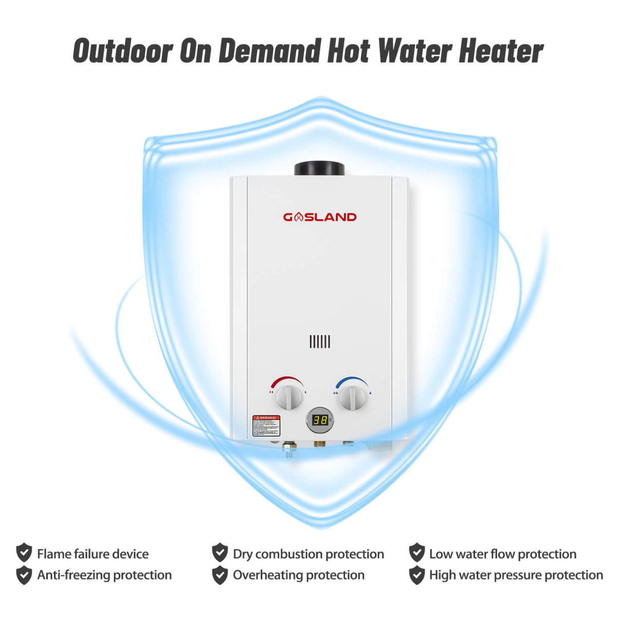 Water Heaters-GASLAND Chef