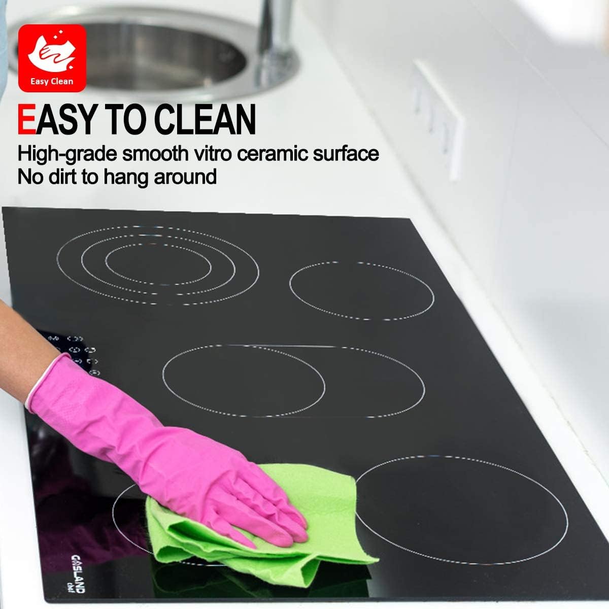 Ceramic Hob-CH90BF-UK-GASLAND Chef