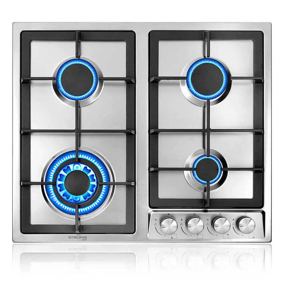 GASLAND Chef 60cm 4 Burner Stainless Steel Gas Hob